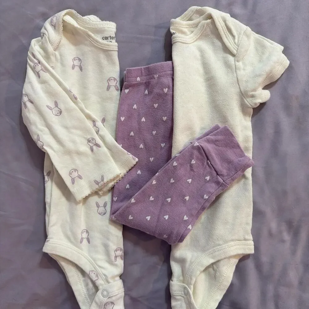Carter-s Baby Girls multi Bundles Size 12 months